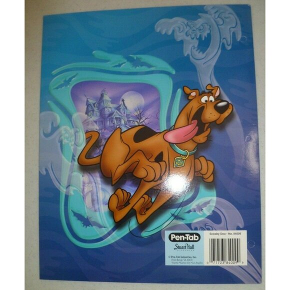 4 X Vintage Scooby Doo Two Pocket Folders 2000 Stuart Hall Cartoon Network - Picture 12 of 12